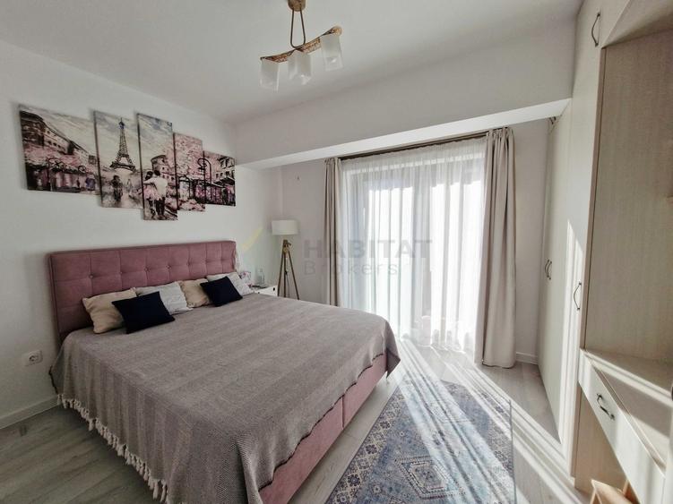 Apartament cu 2 camere decomandat, mobilat în Tunari