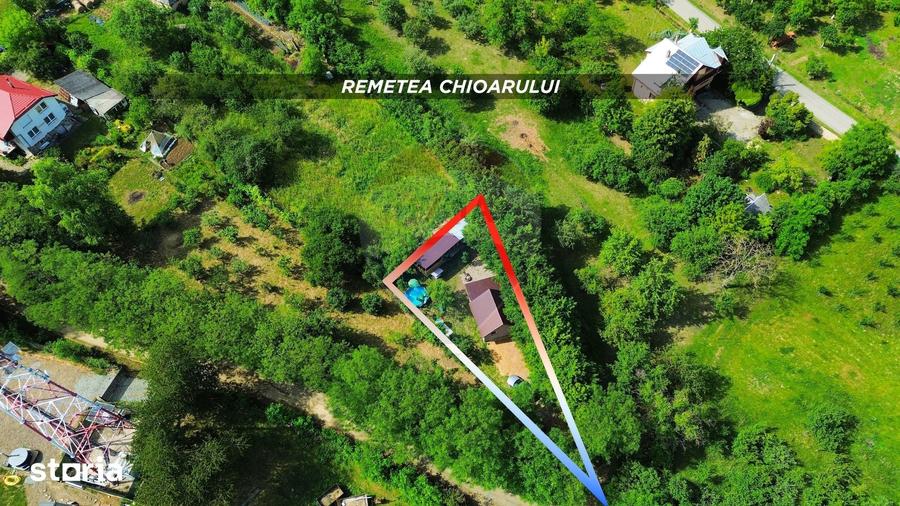 Casă cu 2 camere cu Teren 450 Mp în Coltău