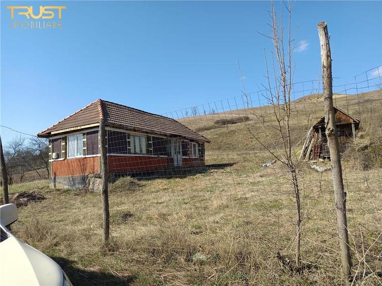 Casă cu 2 camere cu Teren 2698 Mp în Hagău