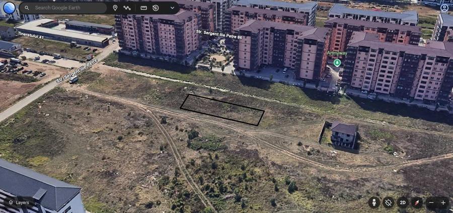 Teren de 1000 mp, în Chiajna