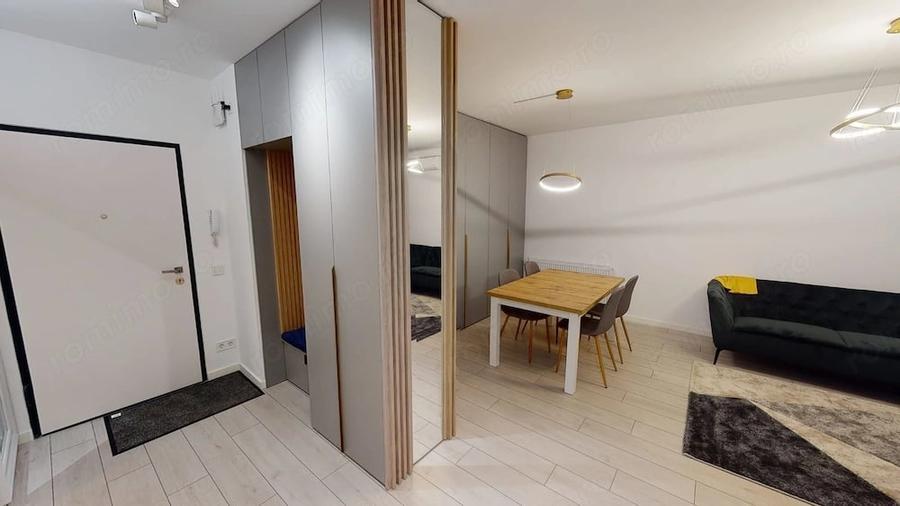 Apartament cu 2 camere semidecomandat în Lujerului