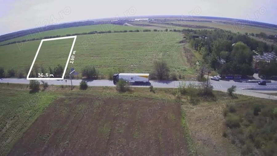 Teren de 10000 mp, în Exterior Vest