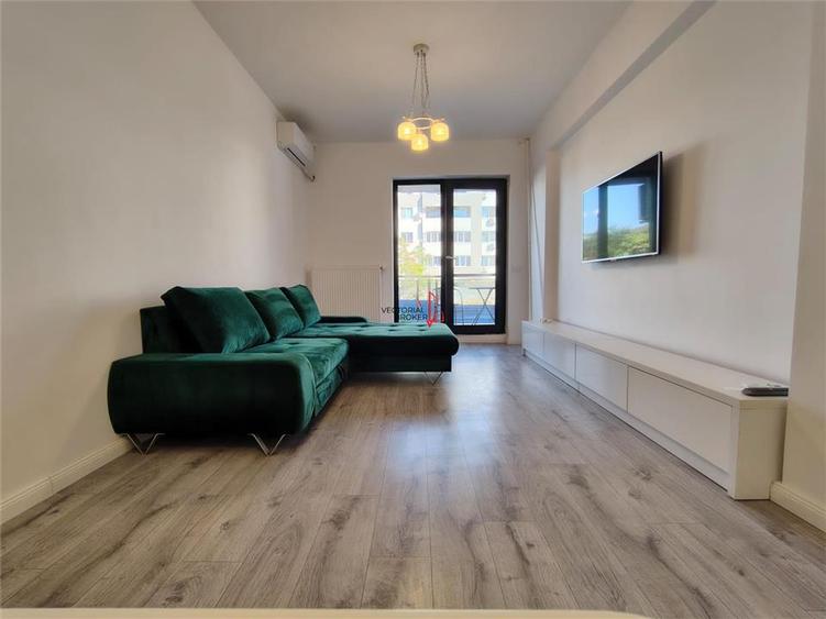 Apartament cu 2 camere decomandat, mobilat în Theodor Pallady