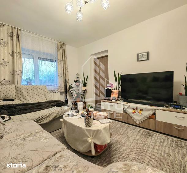 Apartament cu 2 camere semidecomandat în Șag