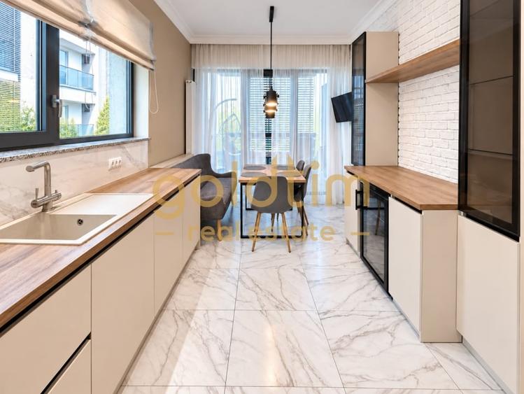 Apartament cu 4 camere semidecomandat, mobilat în Herăstrău