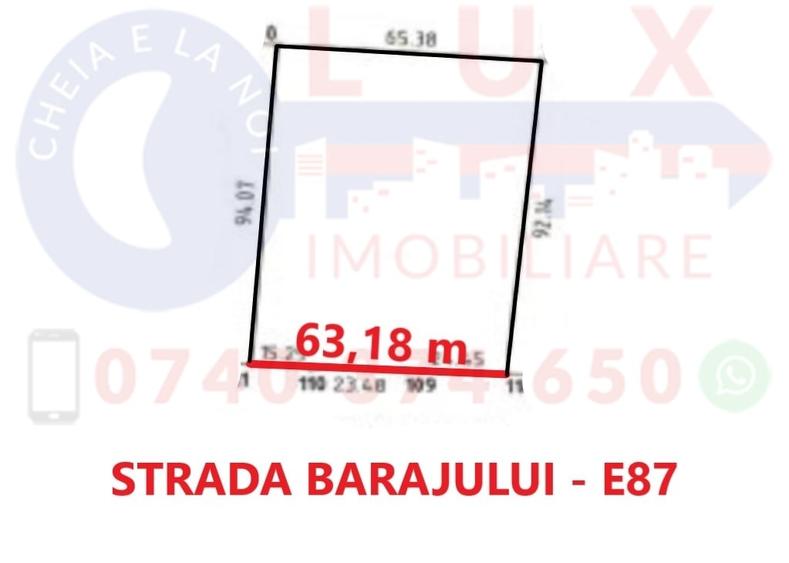 Teren Construcții intravilan de 6000 mp, în E3