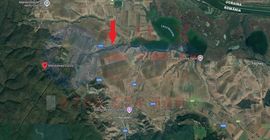 Teren agricol extravilan de 11000 mp, în Niculițel