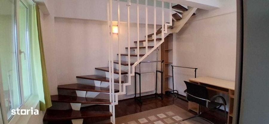 Chirie apartament central: 2 camere pe doua nivele etaj 4+mansarda - 2