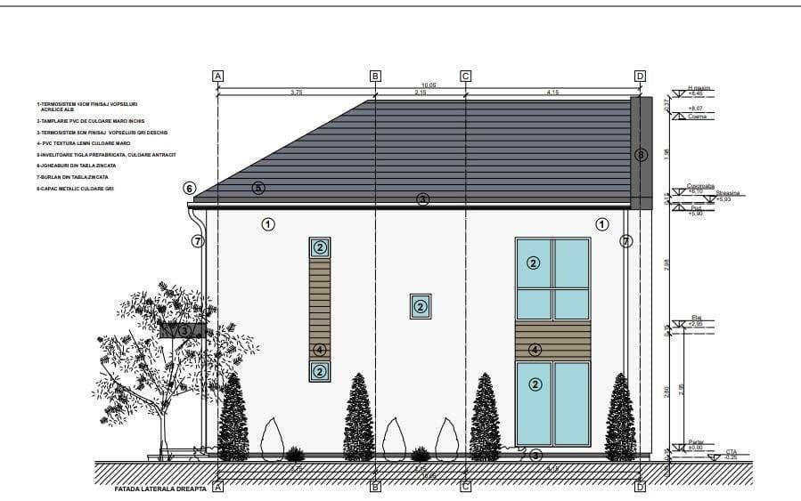 Duplex cu 4 camere cu Canalizare în Șura Mică
