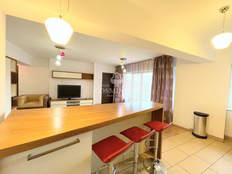 Apartament cu 2 camere, mobilat în Plopilor