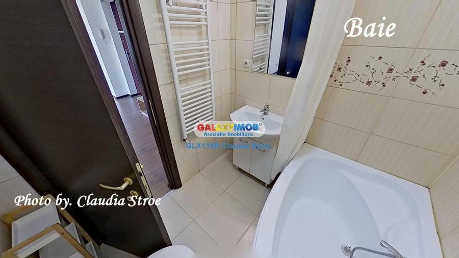 Apartament cu 2 camere semidecomandat, mobilat în Brâncoveanu