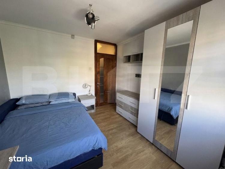 Apartament cu 3 camere semidecomandat în Rovine