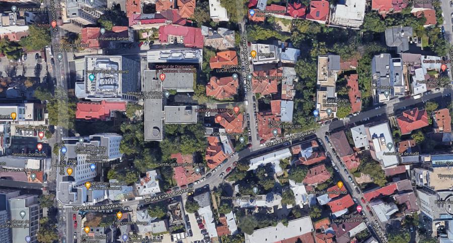 Teren Construcții intravilan de 1025 mp, în Dorobanți