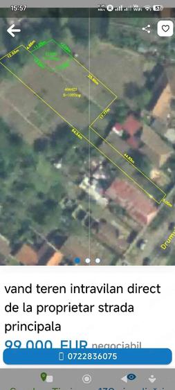 Teren de 1226 mp, în Săcălaz