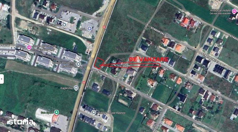 Teren de 1441 mp, în Central