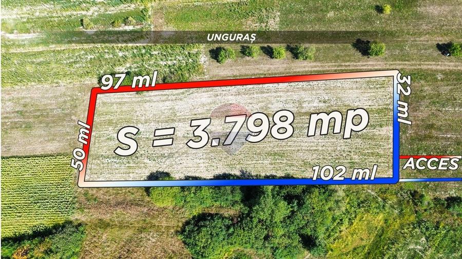 Teren Construcții intravilan de 3798 mp, în Șișești