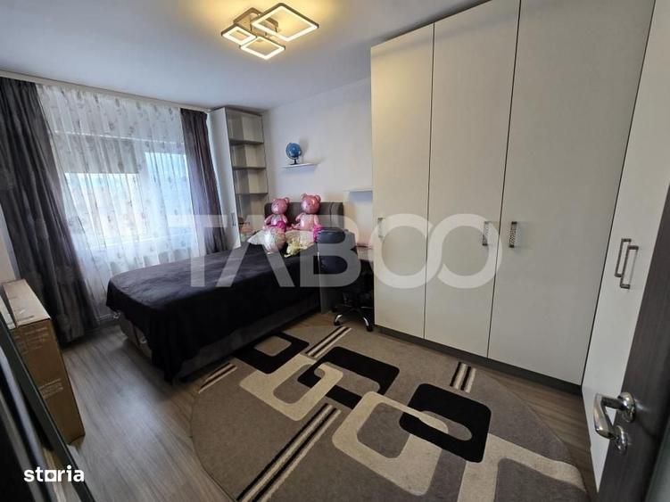 Apartament 3 camere mobilat 2 bai balcon pivnita Mihai Viteazul Sibiu - 4