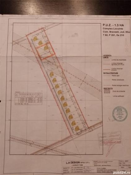 Teren pentru constructie locuinta in comuna Branesti - 2