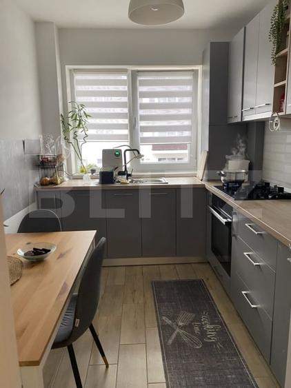 Apartament cu 2 camere decomandat, mobilat în Sânpetru