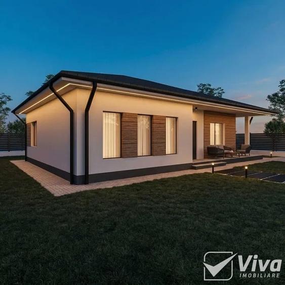 Casă individuală cu 3 camere cu Teren 98 Mp în Vorovești