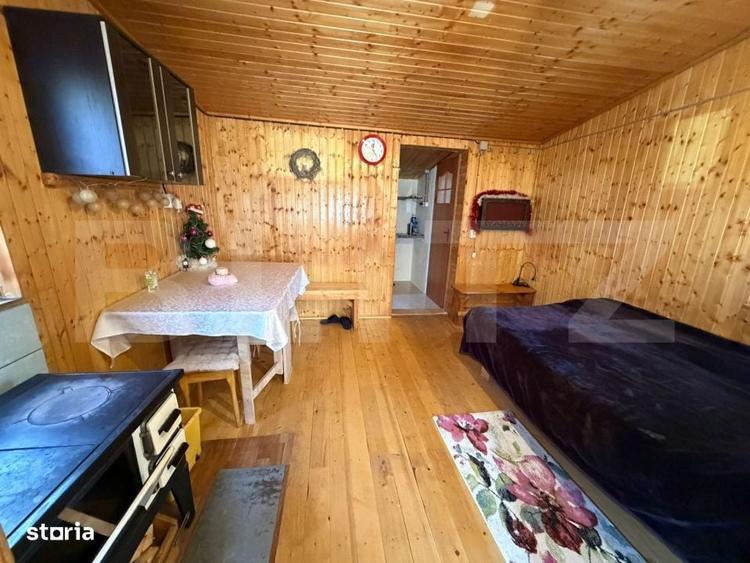 Casă cu 2 camere cu Teren 425 Mp în Iara