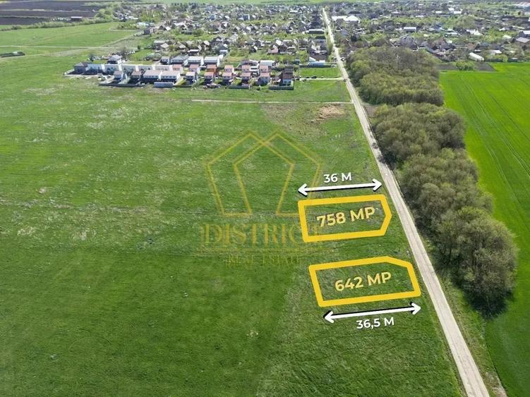 Teren Construcții intravilan de 642 mp, în Covaci