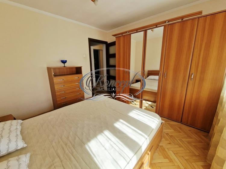 Apartament cu 3 camere decomandat, mobilat în Semicentral