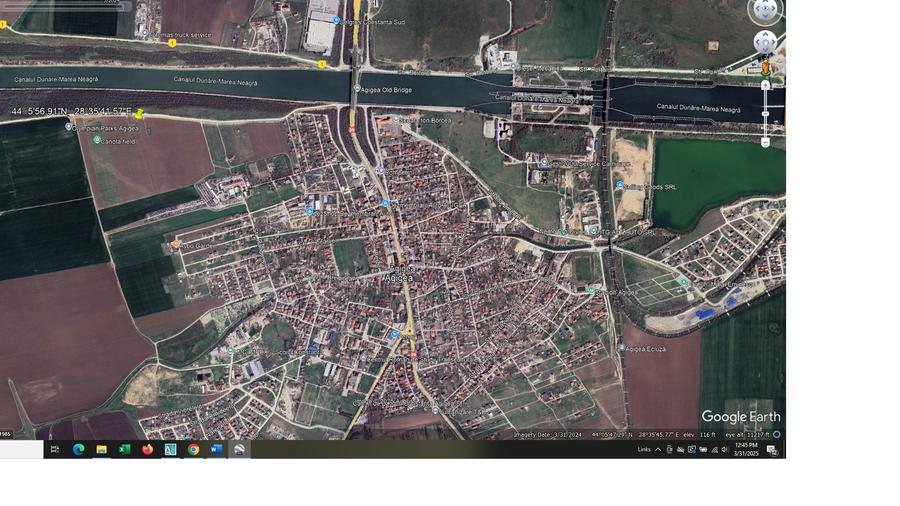 Teren Construcții intravilan de 11250 mp, în Agigea