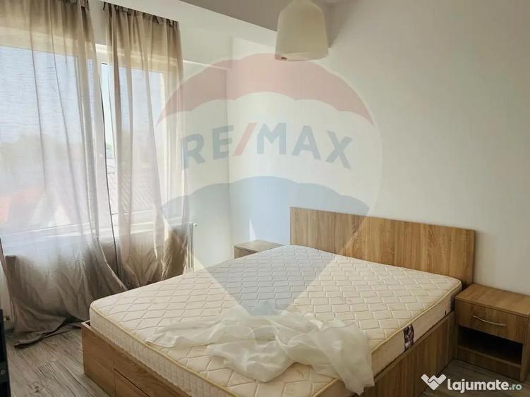 Apartament cu 2 camere semidecomandat, mobilat în Vârteju