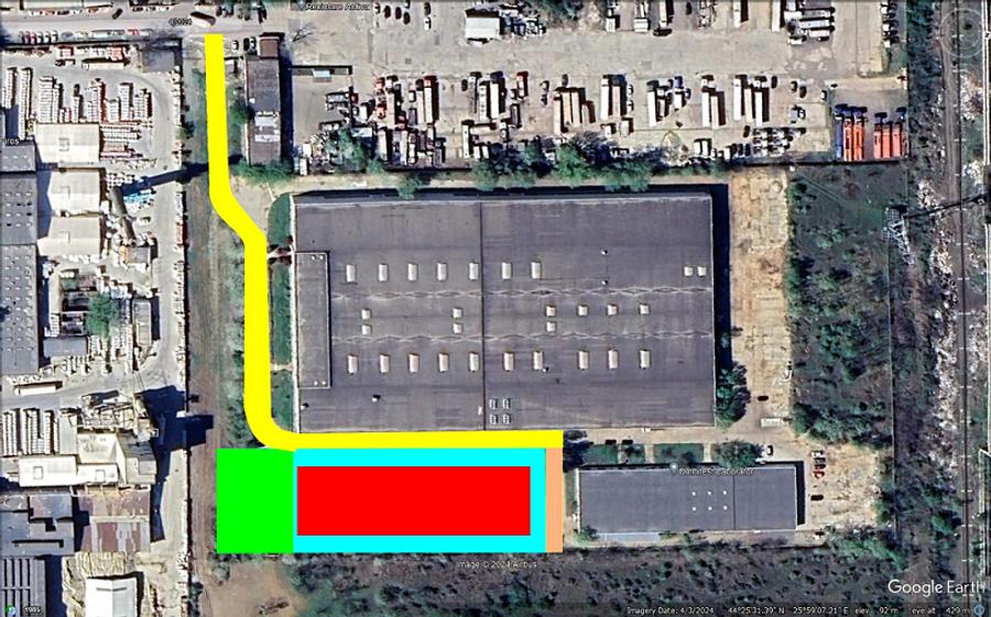 Spațiu industrial, de 2,231 mp, în Timișoara