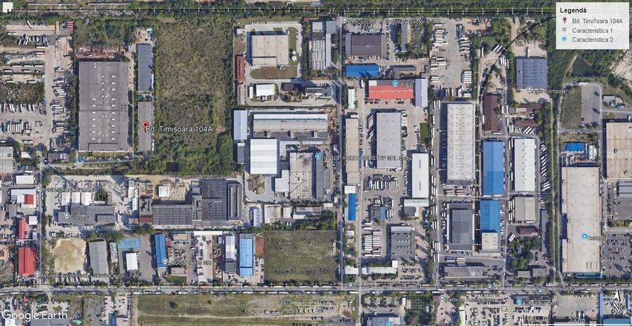 Spațiu industrial, de 2,200 mp, în Timișoara