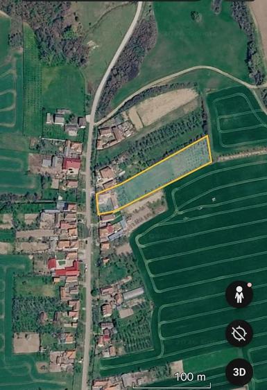 Casă cu 2 camere cu Teren 4561 Mp în Hidiș