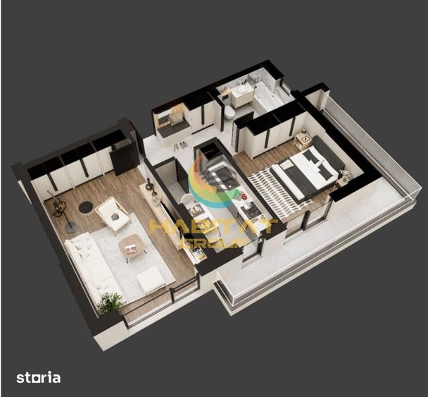 Apartament 2 camere / 58 mp / Berceni - 7