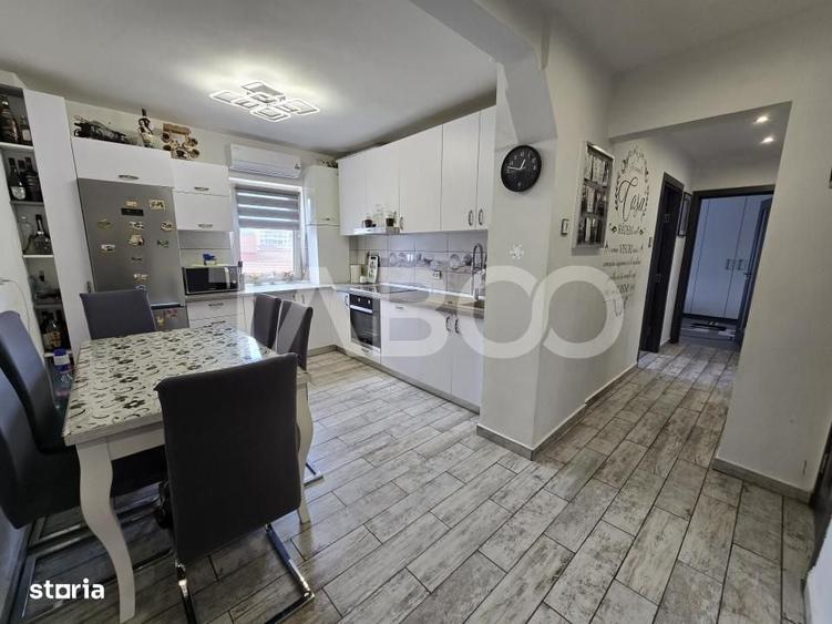 Apartament 3 camere mobilat 2 bai balcon pivnita Mihai Viteazul Sibiu - 5