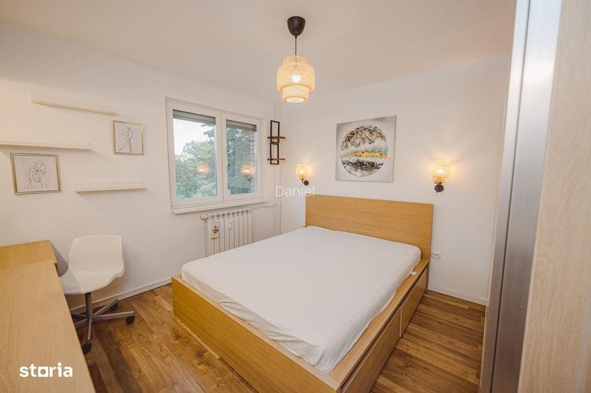 Inchiriere apartament 3 camere, la 3 minute de metrou Costin Georgian