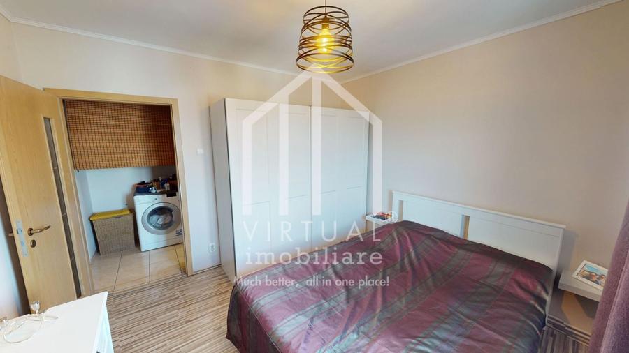 Apartament cu 3 camere decomandat, mobilat în Vasile Aaron