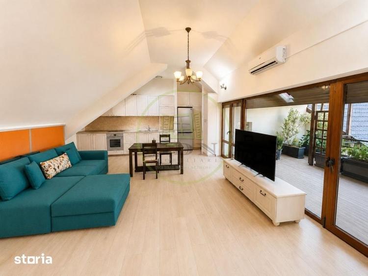 Apartament cu 3 camere, mobilat în Dămăroaia