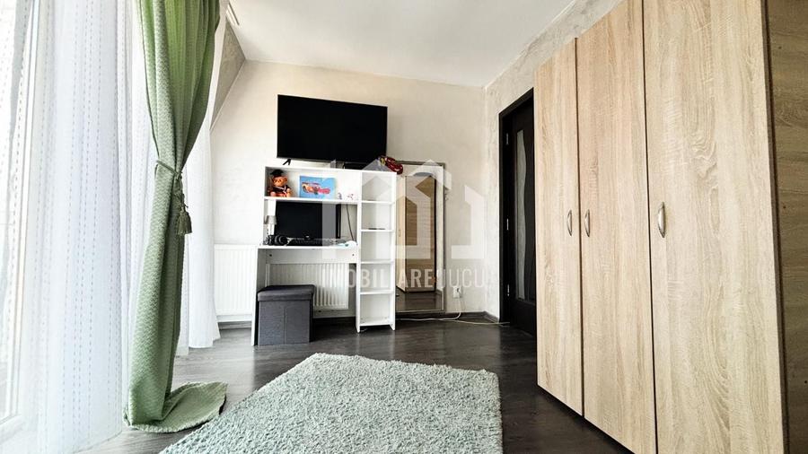 Apartament cu 2 camere semidecomandat, mobilat în Apahida