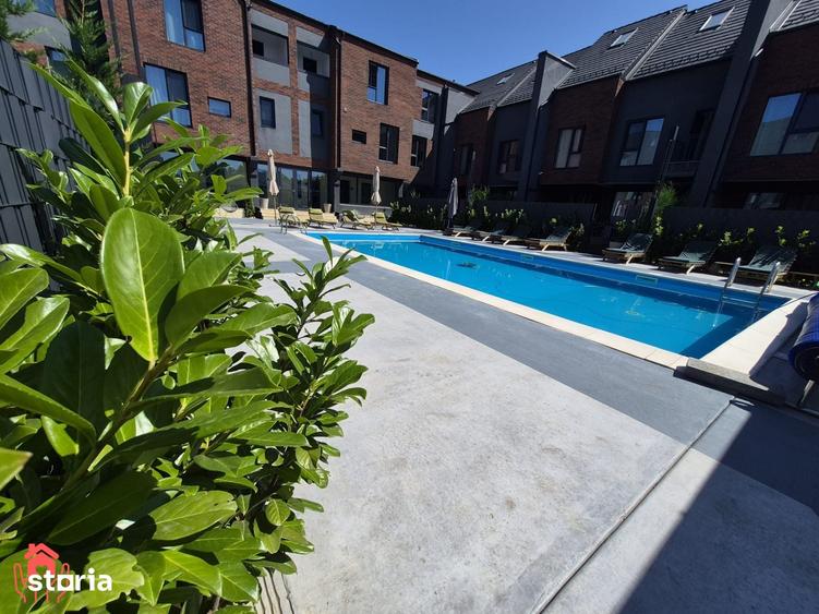 Tunari-Complex residential securizat, piscina exterioara, pompe caldur - 14