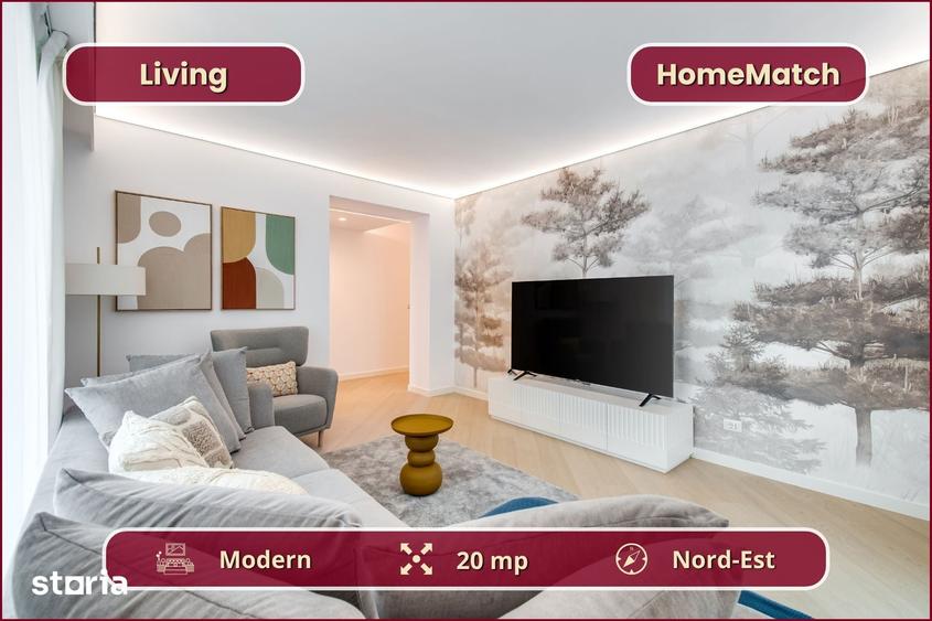 Apartament cu 3 camere decomandat în Nord