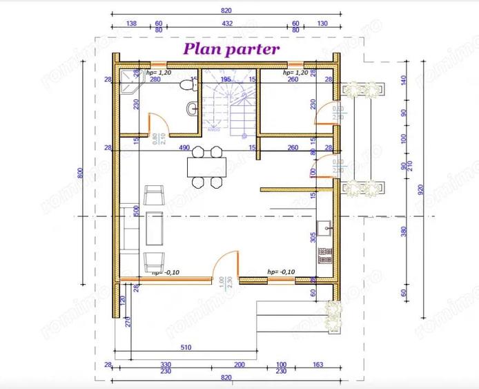 Casă cu Teren 900 Mp în Plai