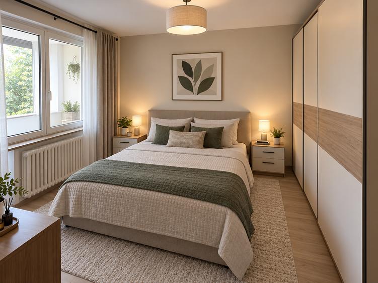 Apartament cu 3 camere decomandat în Titan
