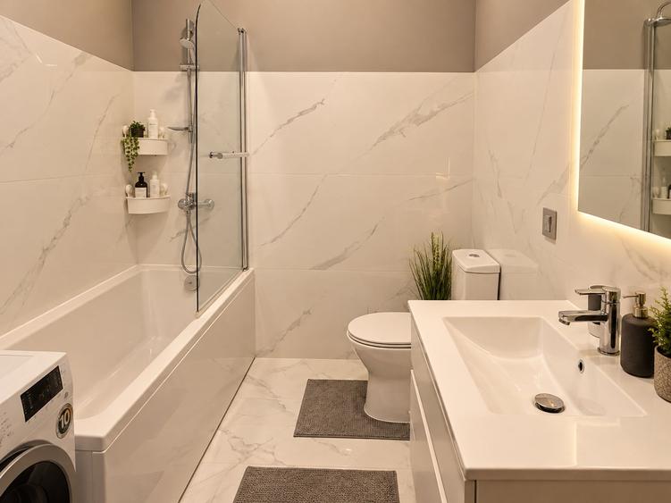 Apartament cu 2 camere decomandat, mobilat în Mogoșoaia
