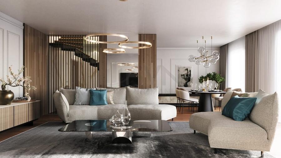 Apartament cu 3 camere decomandat în Barbu Văcărescu