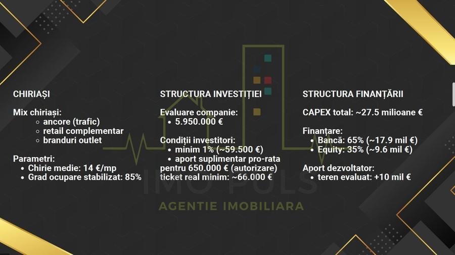 Teren Construcții intravilan de 152995 mp, în Exterior Nord