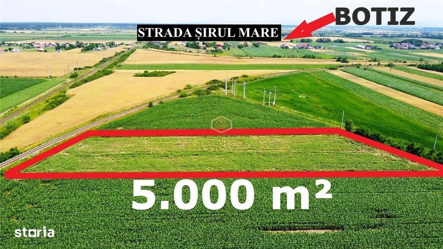 Teren extravilan - 5.000 m2 in Botiz | 3 km de Satu Mare - 3
