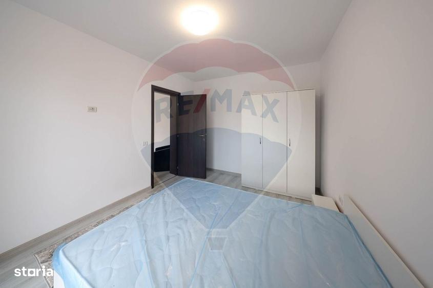 Apartament cu 2 camere semidecomandat în Sânpetru