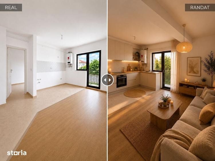 Apartament cu 2 camere decomandat în Lunca Cetățuii