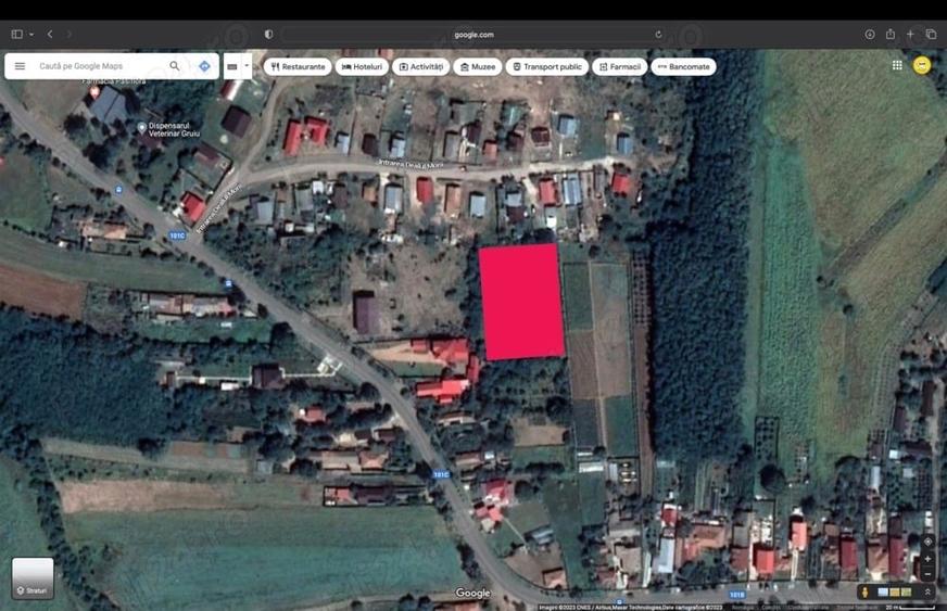 Teren de 2852 mp, în Lipia