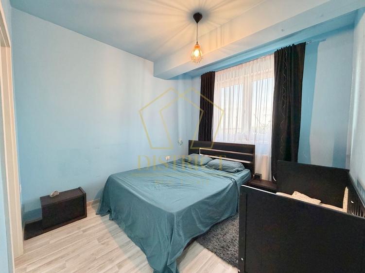 Apartament cu 3 camere semidecomandat, mobilat în Girocului